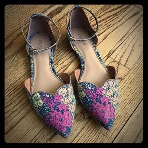 Crown Vintage Floral Flats